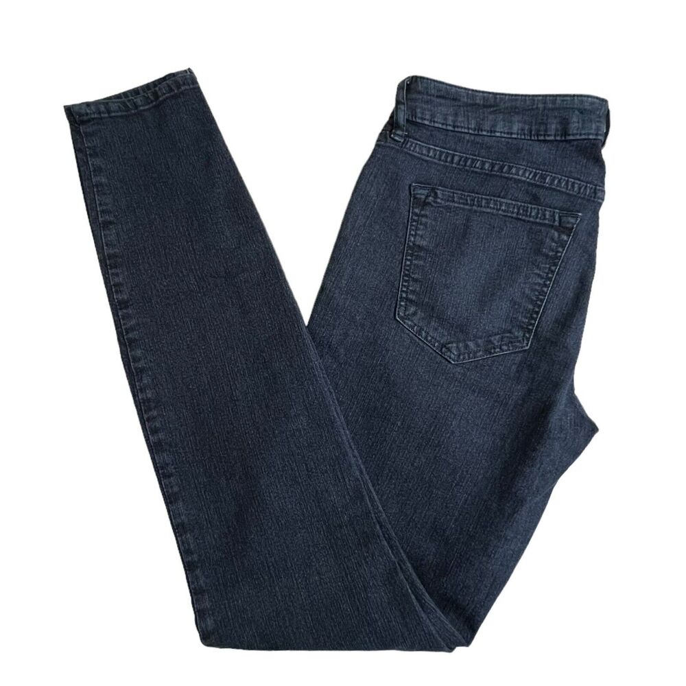 Rich & Skinny Womens Dark Wash Low Rise Skinny Jeans 27